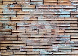 Pattern old brick floor.