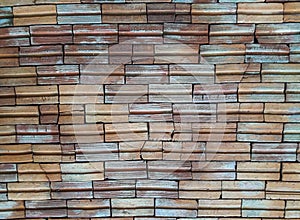 Pattern old brick floor.