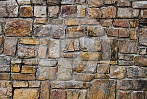 Pattern of old stone Wall