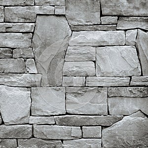 Pattern of old stone Wall Surfaced photo