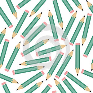 Pattern pencil vector illustration equipment background wallpaper educate object