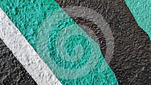 pattern on plastered concrete wall