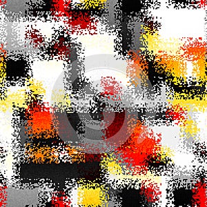 Pattern of a random small dots. Noise background. Seamless image