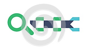 Pattern Recognition Search Algorithm Vector Icon, vector design Generative AI