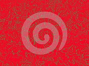 Pattern in red and green colors