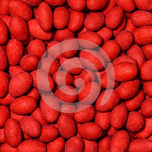 Pattern of the red mandel