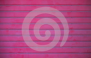 Pattern of red roll up door.