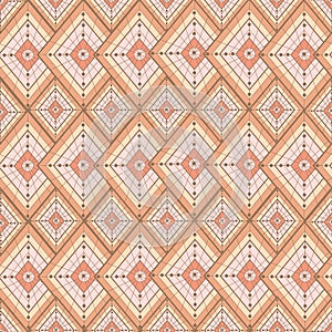 Pattern of rhombuses