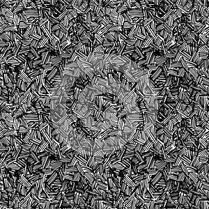 Pattern of rough hatching grunge texture