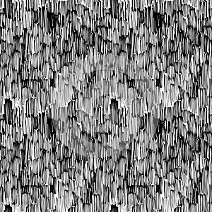 Pattern of rough hatching grunge texture