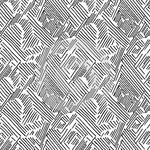 Pattern of rough hatching grunge texture