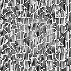 Pattern of rough hatching grunge texture