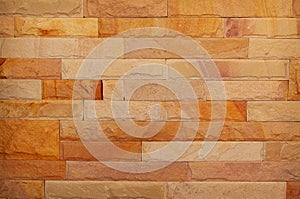 Pattern of rough sandstone wall texture for background