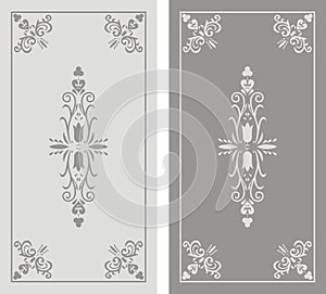 Pattern of sandblasted window