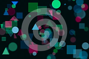 Pattern shape, background or texture for design. Cover, canvas, art & bubble.