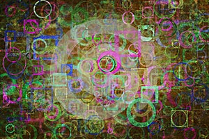 Pattern shape illustrations background for graphic design.