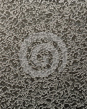 Pattern on the sheet steel