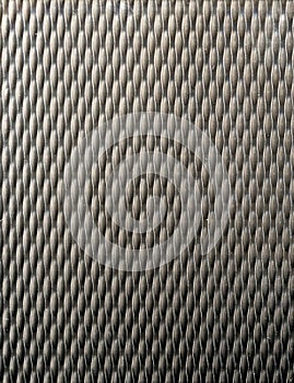 Pattern on the sheet steel