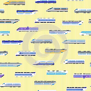 Pattern of the Shinkansen,