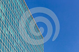 Skyscraper glass windows