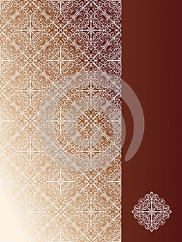 Pattern with snoflakes