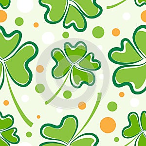 Pattern of St. Patrick's day