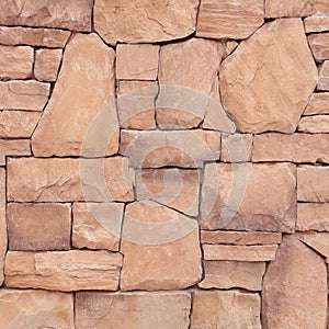 the Pattern of stone wall surfaced