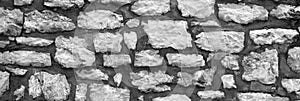 Pattern of stone Wall Surfaced, Backgrounds photo