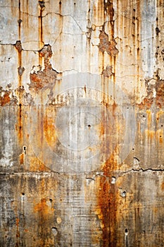 The Pattern of Surface Wall Concrete for Background. Abstract of Surface Wall Concrete for Vintage Background. Rusty Damaged to