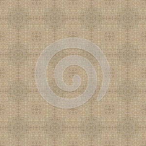 Pattern symmetry textile kaleidoscope background. illustration brown
