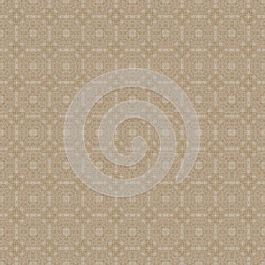 Pattern symmetry textile kaleidoscope background. illustration burlap