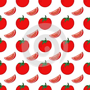 Pattern for textile or kitchen in hand draw style. Seamless pattern