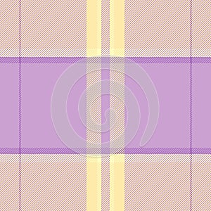 Pattern textile plaid of check background texture with a seamless vector tartan fabric
