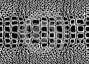 Pattern texture repeating seamless monochrome black and white. Crocodile skin. animal cobra, skin, pattern, snakeskin, pyth