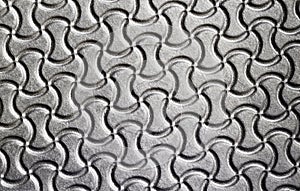 Pattern and texture of rubber