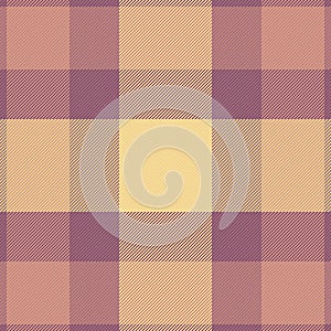 Pattern texture tartan of seamless vector fabric with a check background plaid textile