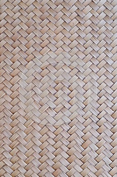 The Pattern of Thai style bamboo handcraft texture background