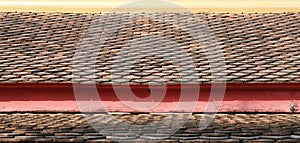Pattern of Thai Temple roof
