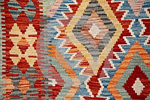 Pattern of traditional carpet texture