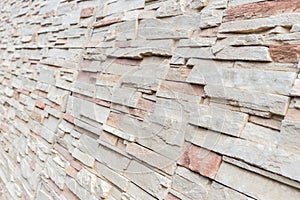 Pattern of travertine natural stone wall texture and background