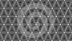 Pattern of triangles