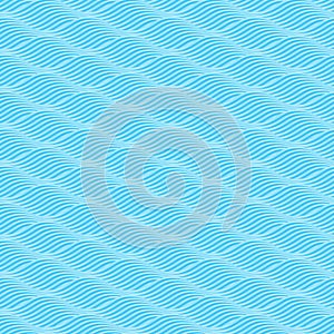 pattern of twisty waves lines seamless background