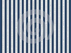 The pattern of vertical block lines and vertical dotted lines that synergize with each other.