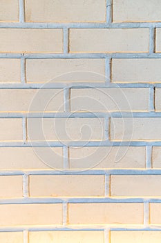 Pattern of walls made of brick mortar
