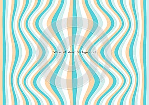 Pattern wave line sweet color background
