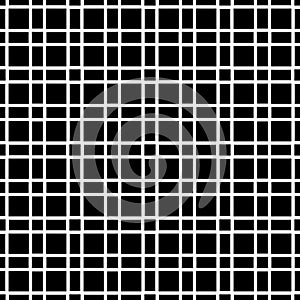 Black and white vector seamless repeted pattern design