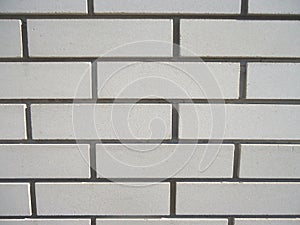 Pattern white brick wall background texture. Decorative Ideas..