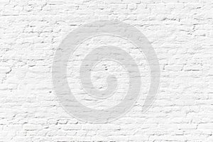 Pattern of white painted brick wall