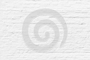 Pattern of white painted brick wall