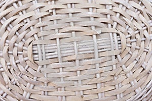 Pattern of wicker basket for background.
